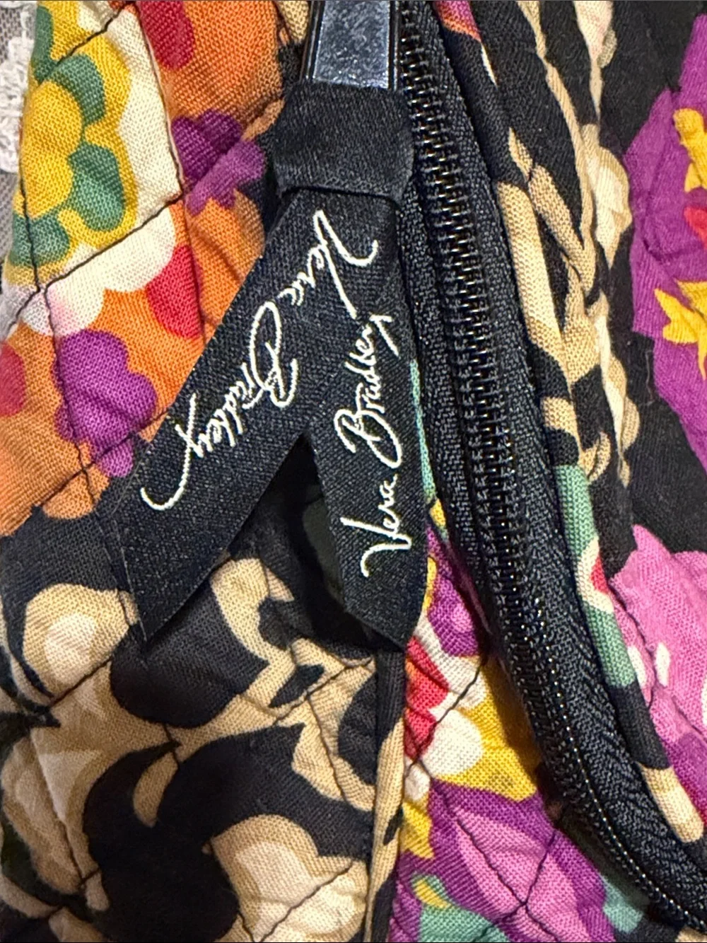 Vera Bradley | Quilted Cotton Campus Backpack in Retired “Suzani”Print Floral